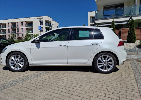 Volkswagen Golf cena 38900 przebieg: 304000, rok produkcji 2013 z Toruń małe 301